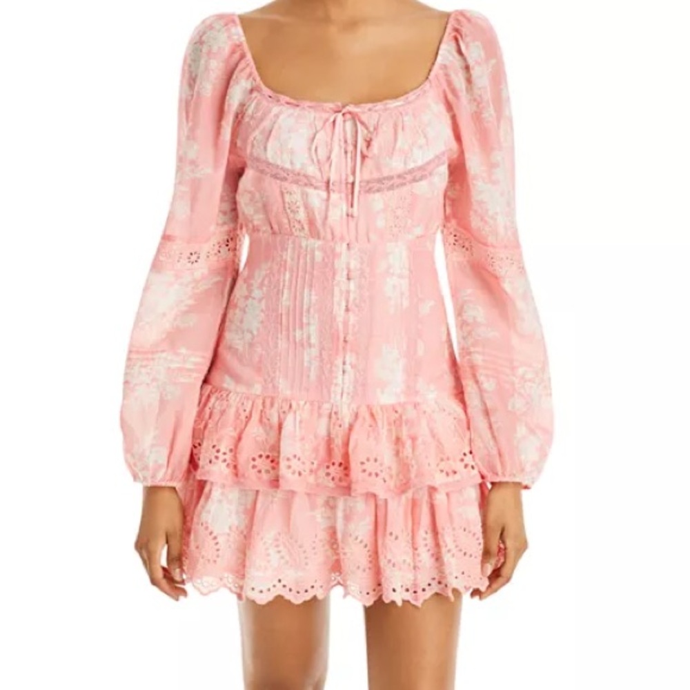 Tayton Floral Print Mini Dress